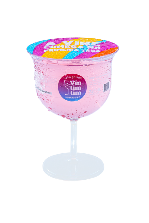 Taça de Morango Ice gelada