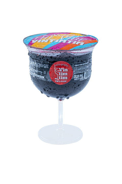 Taça de Tinto Suave gelada