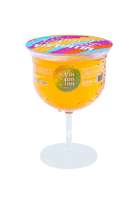 Taça de Tropical gelada